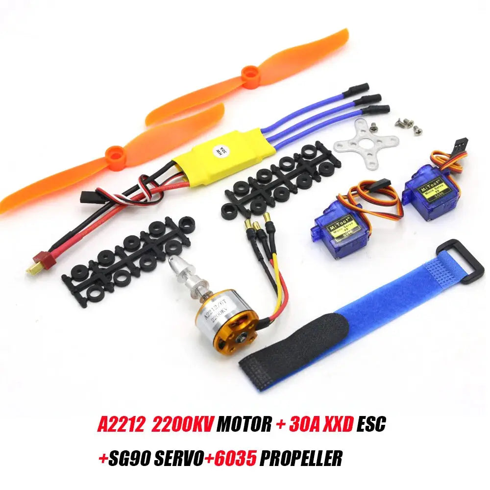 A2212 2212 2200KV 1400KV 1000KV Brushless Motor 30A 40A / 40A BLheli ESC SG90 9G Micro Servo for RC Fixed Wing Plane Helicopter by InterCyprus Trading Ltd