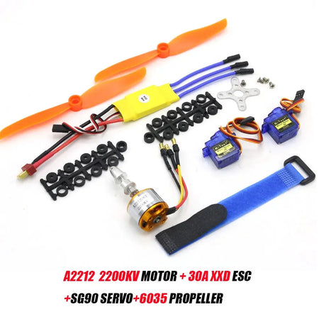 A2212 2212 2200KV 1400KV 1000KV Brushless Motor 30A 40A / 40A BLheli ESC SG90 9G Micro Servo for RC Fixed Wing Plane Helicopter by InterCyprus Trading Ltd