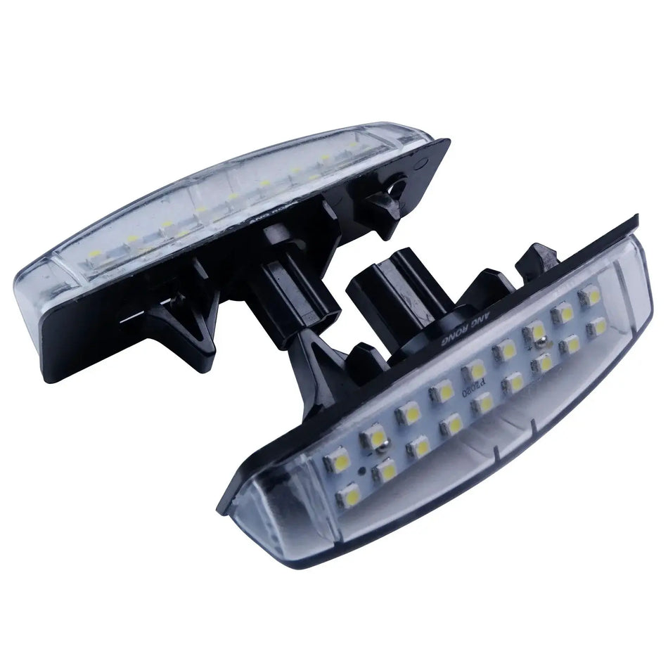 2x White LED License Plate Lights for Lexus IS300 IS200 LS430 by InterCyprus Trading Ltd