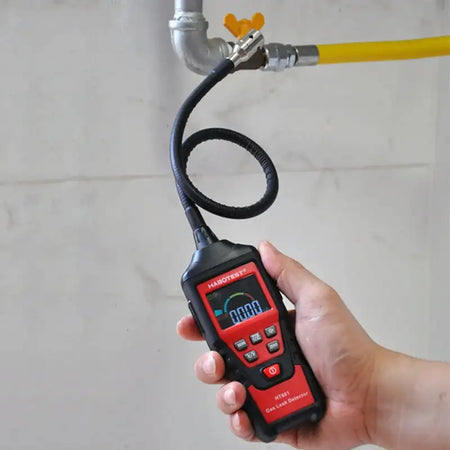 Portable Combustible Gas Detector and CO Meter with LCD