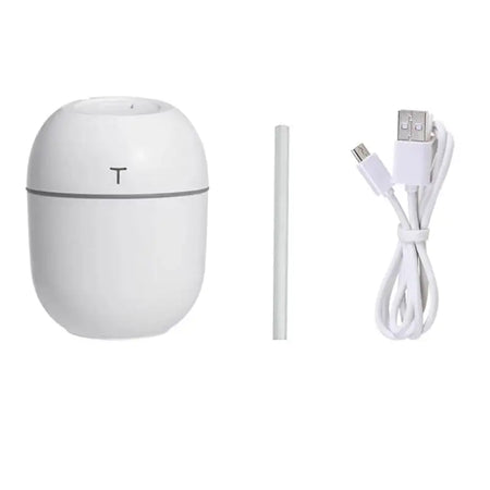 USB Ultrasonic Humidifier and Aroma Diffuser for Office White / CN