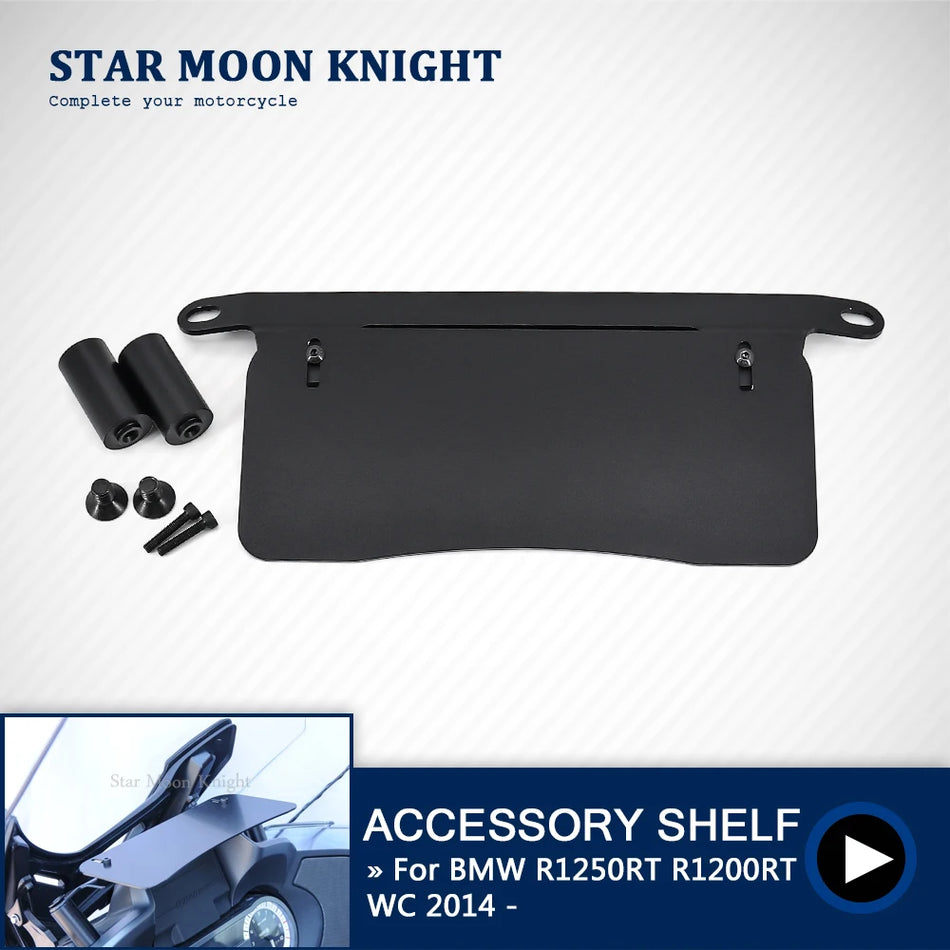 BMW R1250RT GPS plāksnes piederumu plaukts R1250RT un R1200RT WC, motocikla navigācijas turētājs