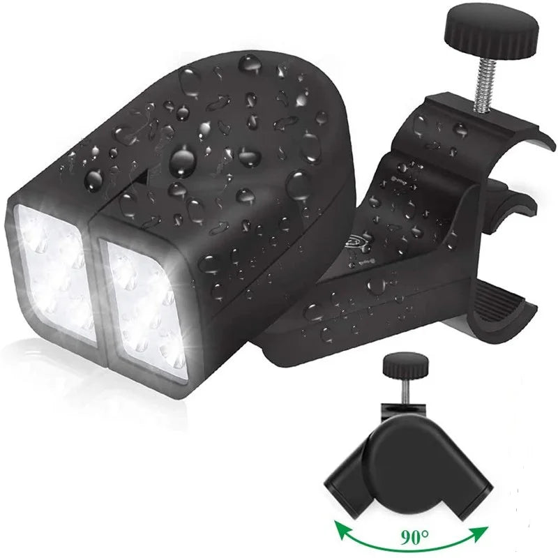Super-Bright Double Head BBQ Grill Light - Heat Resistant &amp; Portable