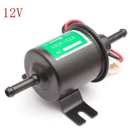 12V/24V Universal Electric Fuel Pump Low Pressure Bolt Fixing Wire Diesel Petrol HEP-02A For Car Carburetor Motorcycle ATV by InterCyprus Trading Ltd