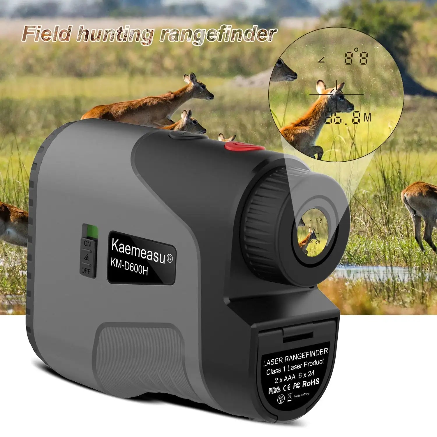 1000M Laser Range Finder Golf Ballistic Monocular Angle