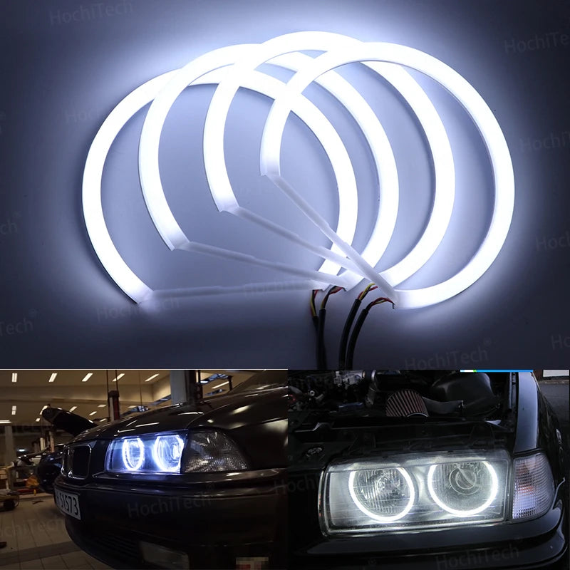 Anillo LED Angel Eye de Algodón Switchback para BMW Serie 3 E30 E36 M3