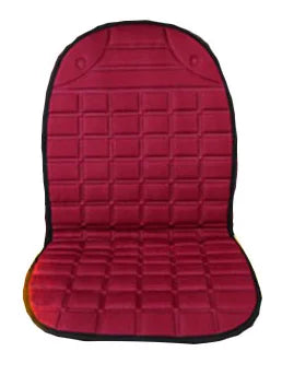 Heated Car Seat Cover - Universal Electric Cushion for Winter 12v red 1pcs / CHINA
