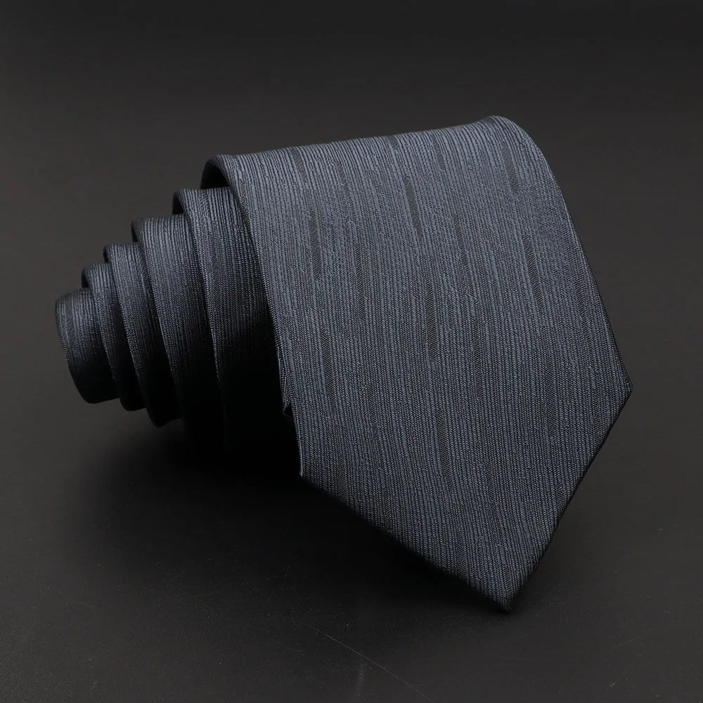 Classic Striped Necktie for Men - Perfect for Weddings and Formal Events 31