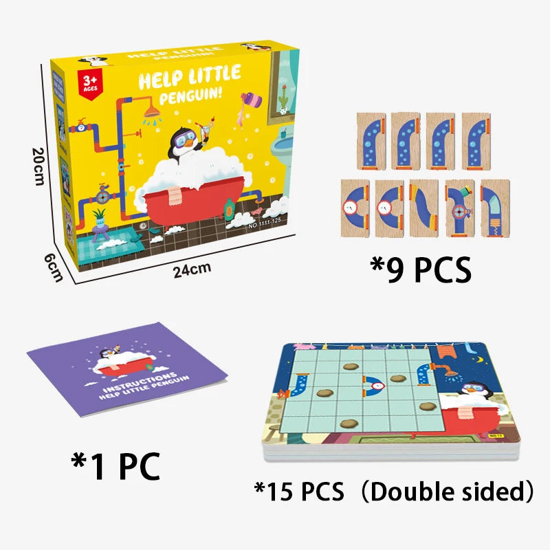 Kid Maze Jigsaw Toy &ndash; Boosts Kids Logic And Family Bonding