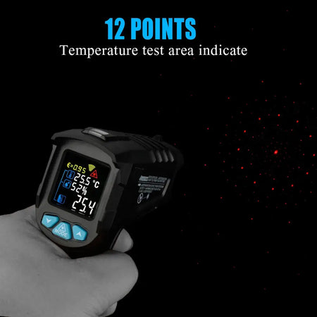 Mestek IR01D Infrared Thermometer With Adjustable Emissivity