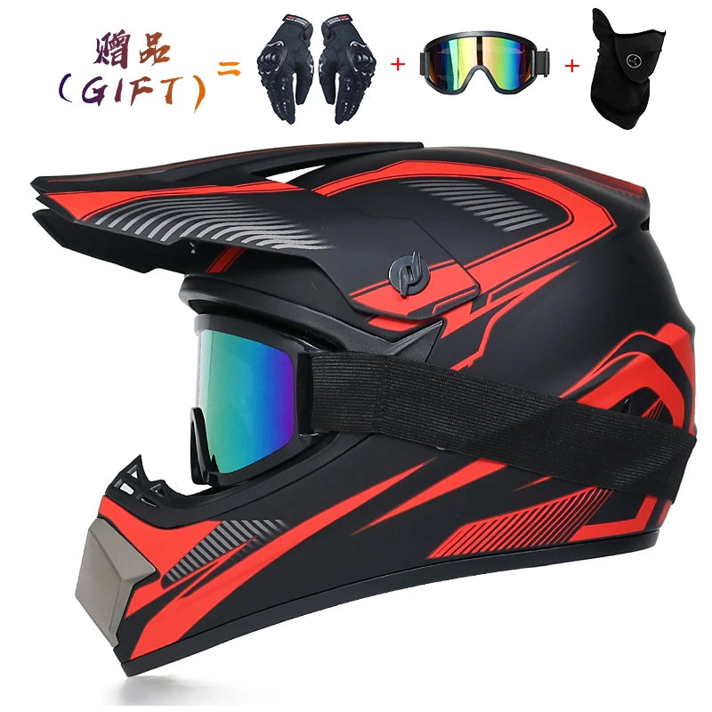 Orz Kids Motocross Helmet - Durable ABS Off-Road Safety