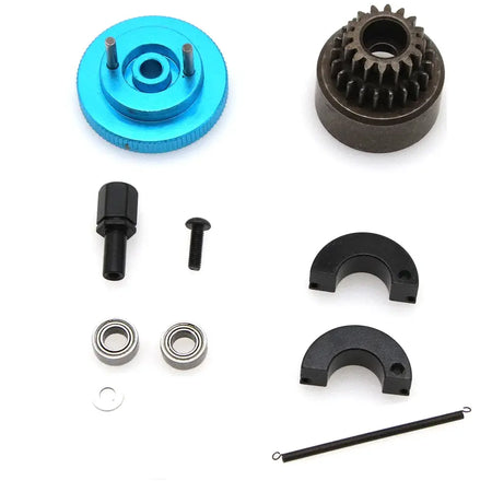 RC 14T / 16T-21T Gear Two Speed Clutch Set Bell Springs Flywheel Bearings Axle Engine Nut For 1/8 1/10 HSP RC Nitro Engine Car by InterCyprus Trading Ltd