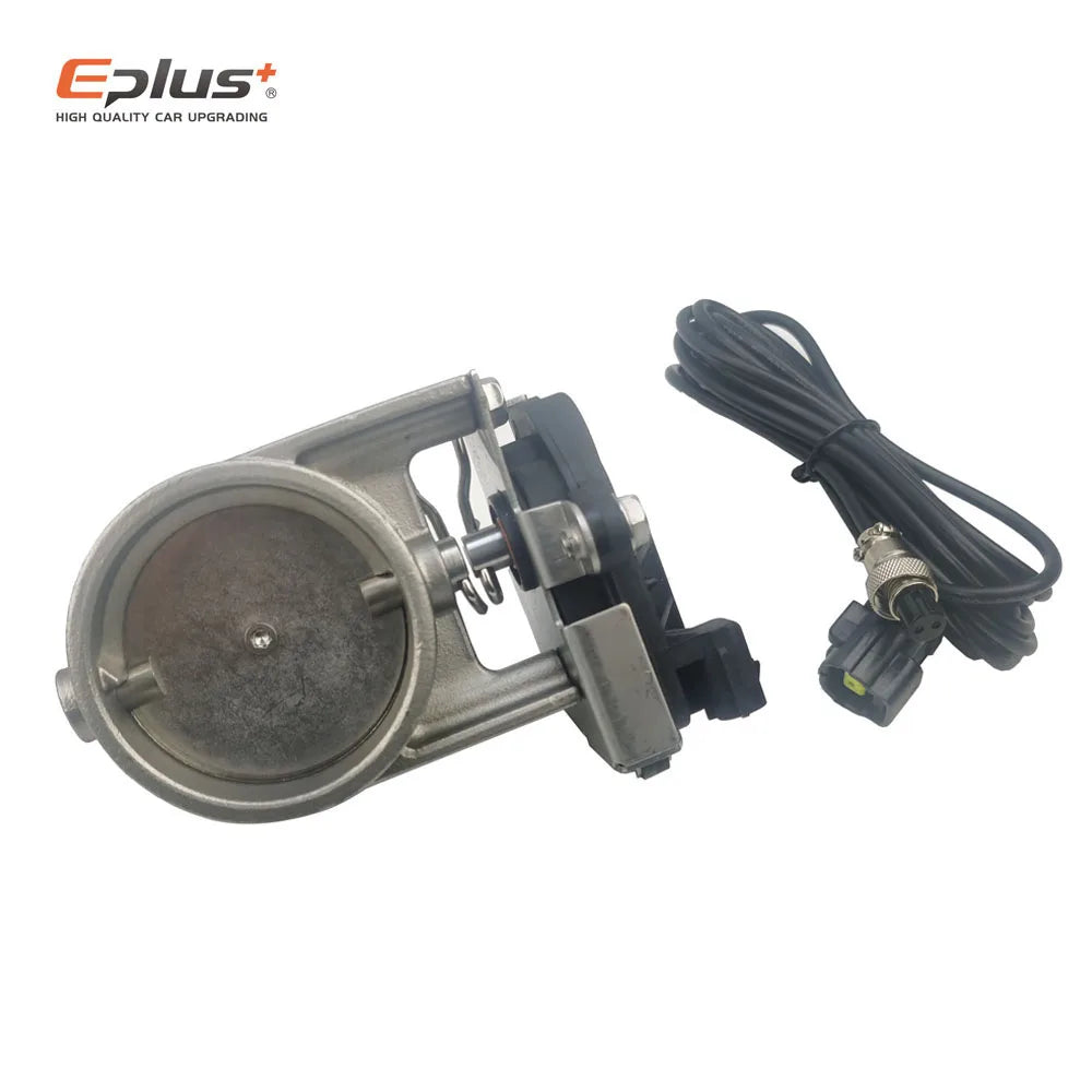 EPLUS Car Exhaust Pipe Electronic Valve Kit with Remote Control - Universal Fit, Multi-Angle Mode, Available in 51mm, 63mm, 70mm, 76mm