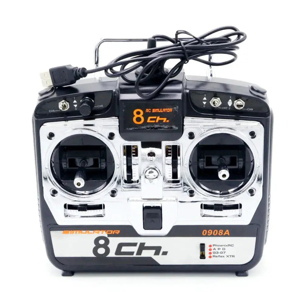 16 in 1 8CH Flight Simulator for Rc Helicopter Airplane FPV Racing Quadcopter Drone JTL0908A Mode 1 or Mode 2 by InterCyprus Trading Ltd