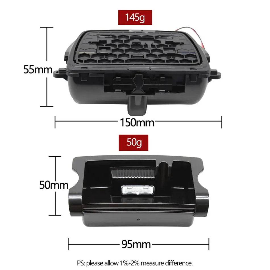 New Center Console ABS Ashtray Box Assembly Replacement For Bmw 5 Series F10 F11 F18 51169213656 51169206347 by InterCyprus Trading Ltd
