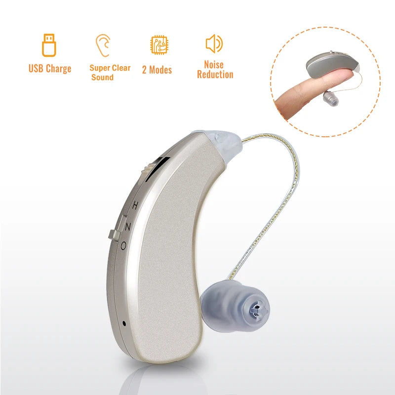 Rechargeable Hearing Aids &ndash; Wireless Sound Amplification for Elderly
