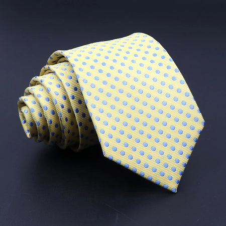 Classic Striped Necktie for Men - Perfect for Weddings and Formal Events 27