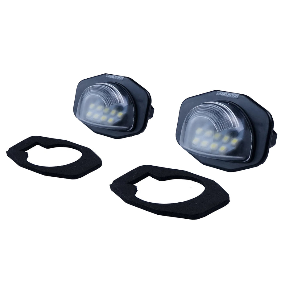 Σετ Φωτών Πινακίδας LED για Toyota Corolla 2009-2013 Λευκό 2 Τεμάχια SMD 1210 LEDs