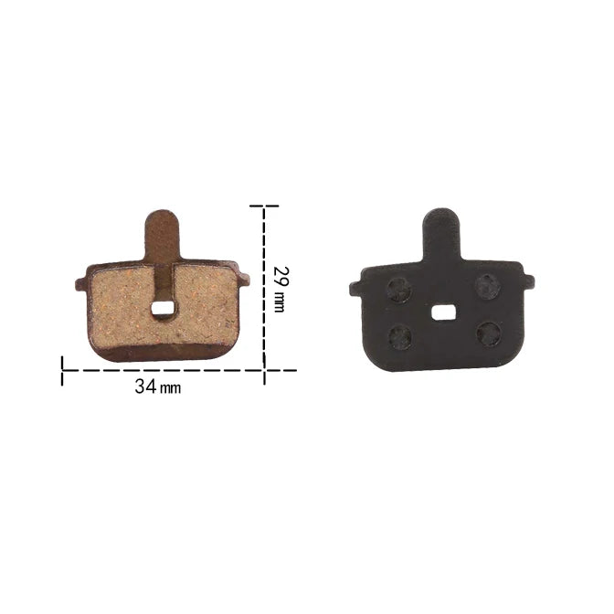 SOOCENT Shimano XT M445 Brake Pads &ndash; Organic Resin Disc SKU23
