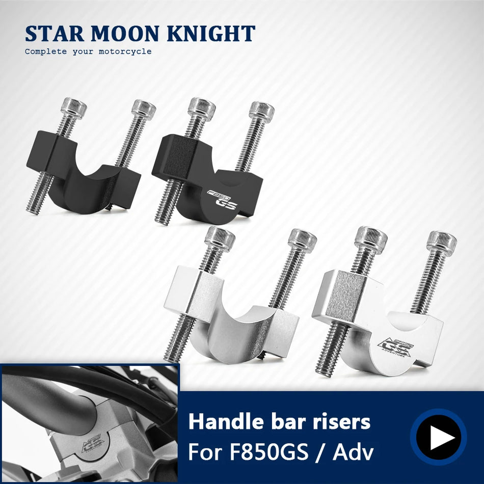 BMW F850GS ADV CNC 28mm Ohjaustangon Nostimet Korkeus Ylös Puristin 2018-2019 Alumiiniseosrakenteella