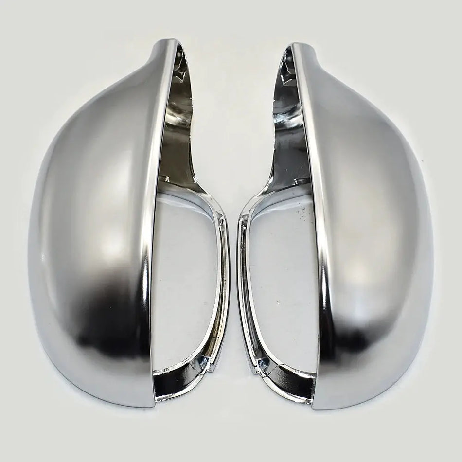 Matte Chrome Side Mirror Covers For VW Golf Mk5 Jetta by InterCyprus Trading Ltd
