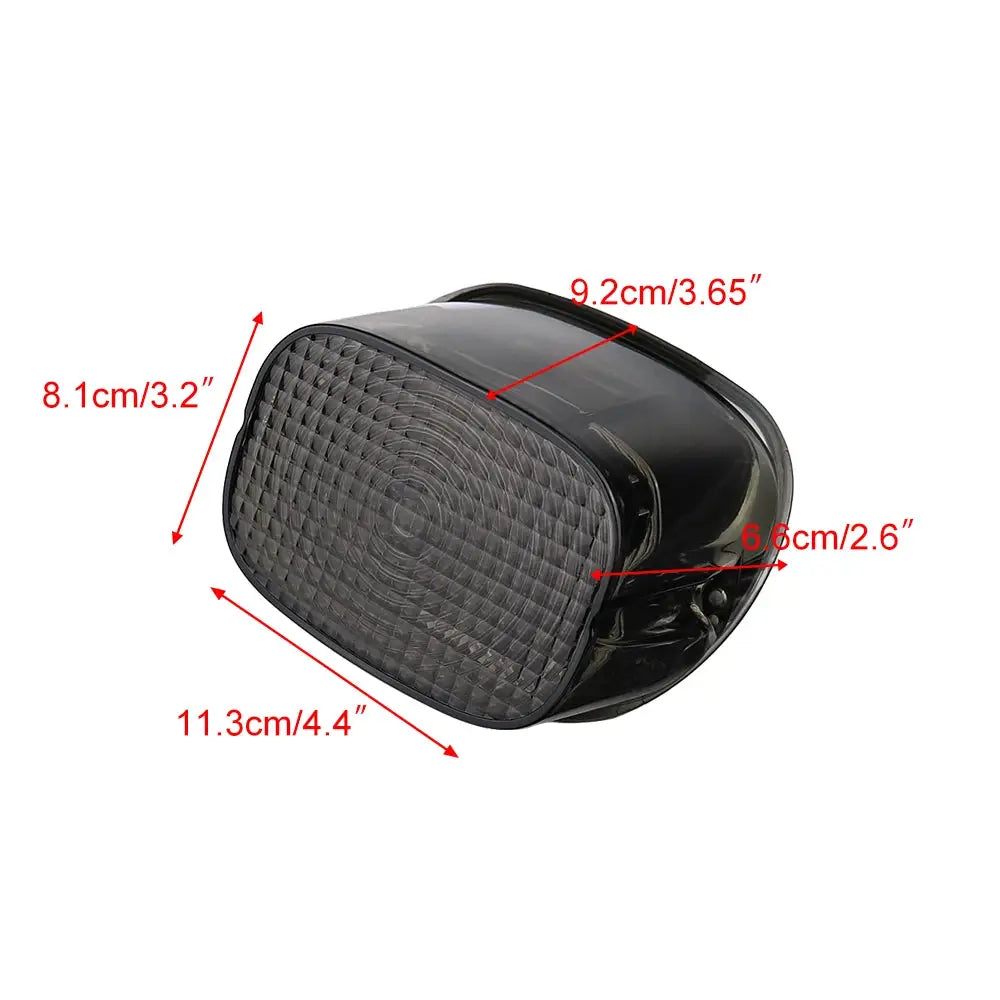 LED Rear Tail Light Motorcycle Taillights Brake Driving Light for 1999-Up Big Twin or Sportster models by InterCyprus Trading Ltd