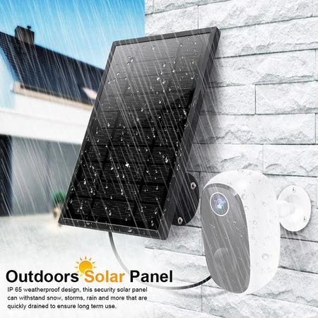 5W 1A Camera Solar Panel Charger Kit Bracket &ndash; Waterproof