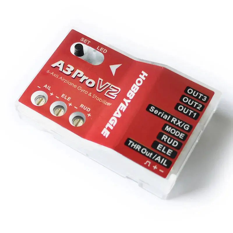 HobbyEagle A3 Pro / A3 Pro V2 Aeroplane RC Flight Controller Stabilizer System Stabilizer Gyro for RC Airplane Fixed-wing Copter by InterCyprus Trading Ltd