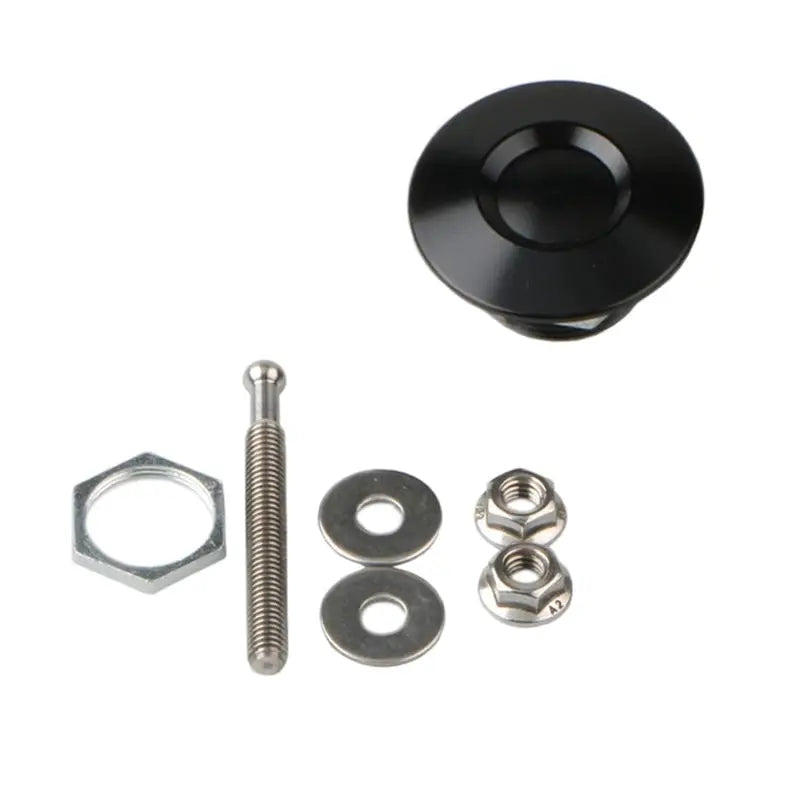 32mm 1Pc/4Pcs Push Button Hood Pins Lock Clip Kit Universal Engine Bonnet Lock Engine Car Quick Latch by InterCyprus Trading Ltd