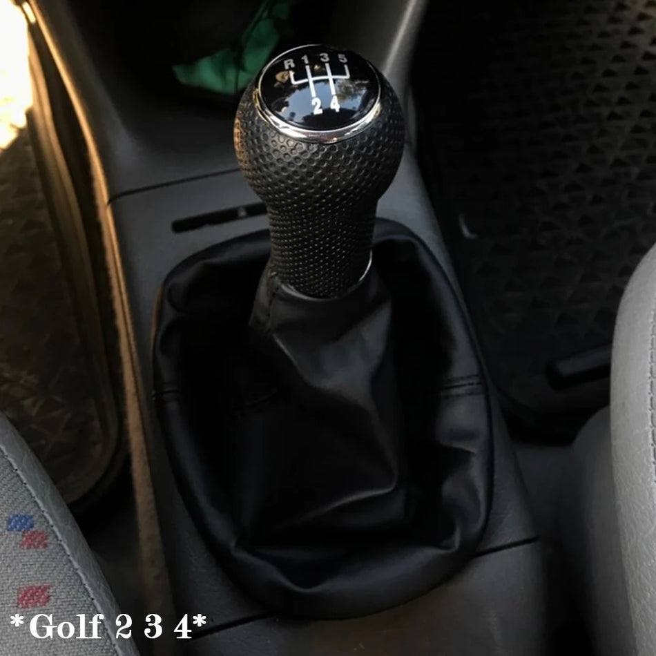 Husă din piele pentru maneta de schimbător de viteze pentru Volkswagen Golf, Passat, Polo