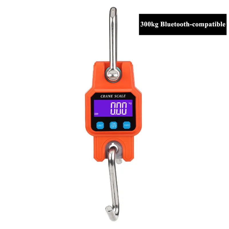 WH-C06B Bluetooth Crane Scale Heavy Duty &ndash; Bluetooth Enabled Orange