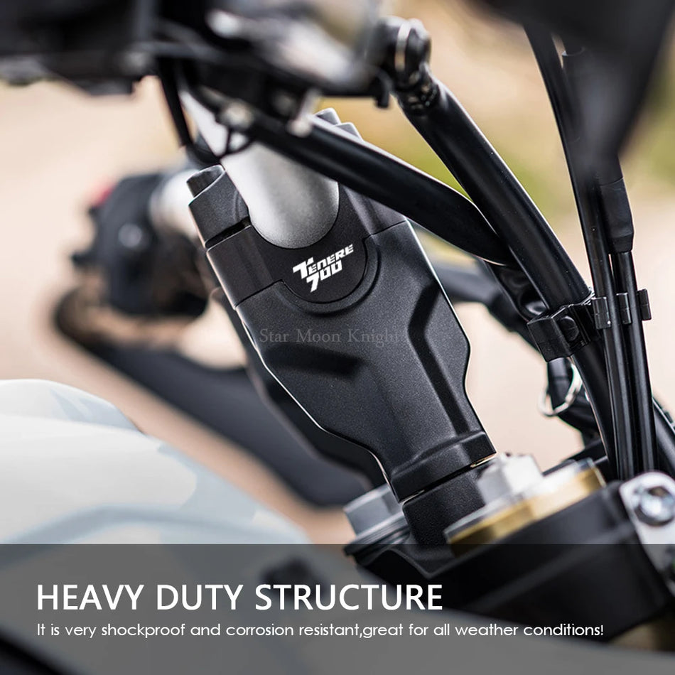 Yamaha Tenere 700 Ohjaustangon Nostot, 20mm Nousu, CNC Billet Alumiininen Kiinnitysnosto XT700Z XTZ 2019