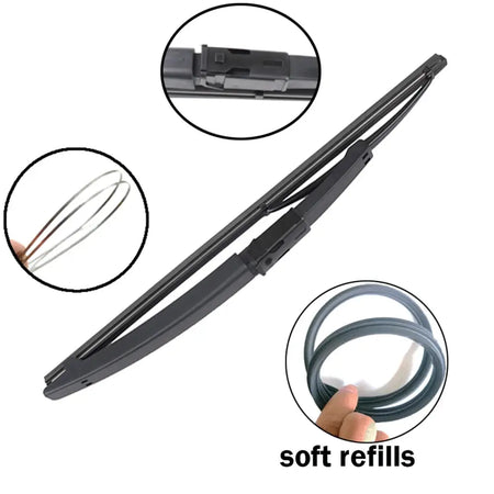 Misima Windshield Windscreen Wiper Blade For VW Fox 2006 - 2012 Rear Window Wiper 2007 2008 2009 2010 2011 by InterCyprus Trading Ltd