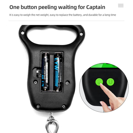 Portable Hand Held Digital Luggage Scale &ndash; LCD Display