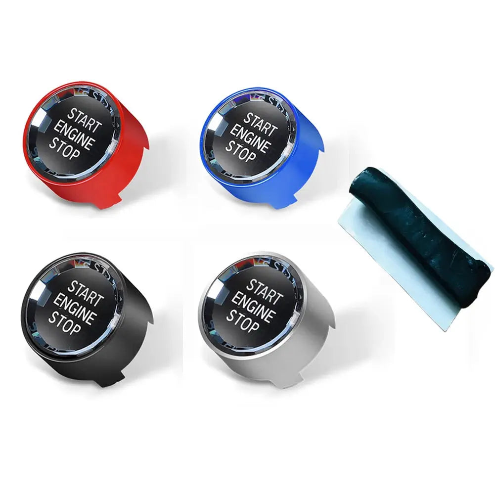 Engine Start Stop Button Sticker Crystal ABS for BMW F20 F30 F10 by InterCyprus Trading Ltd