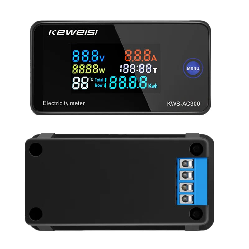 KWS-AC300 Voltmeter Ammeter &ndash; Resettable Energy Meter