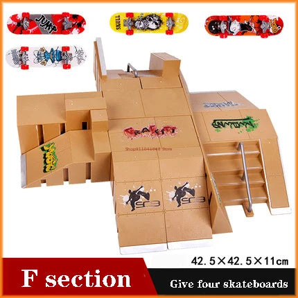 Finger Skateboards Ramp Set &ndash; Perfect for Kids' Tech Practice F
