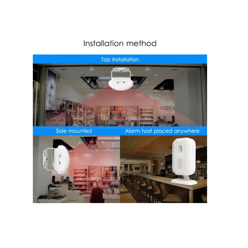 Darho Infrared Microwave Radar Composite Dual Detection Burglar And Home Protection Alarms Welcome Shop Motion Sensor Doorbells