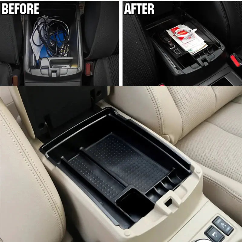 For Nissan Qashqai J11 2014-2016 2017 Car Central Armrest Storage Box Console Arm Rest Glove Tray Holder Case Pallet Container by InterCyprus Trading Ltd