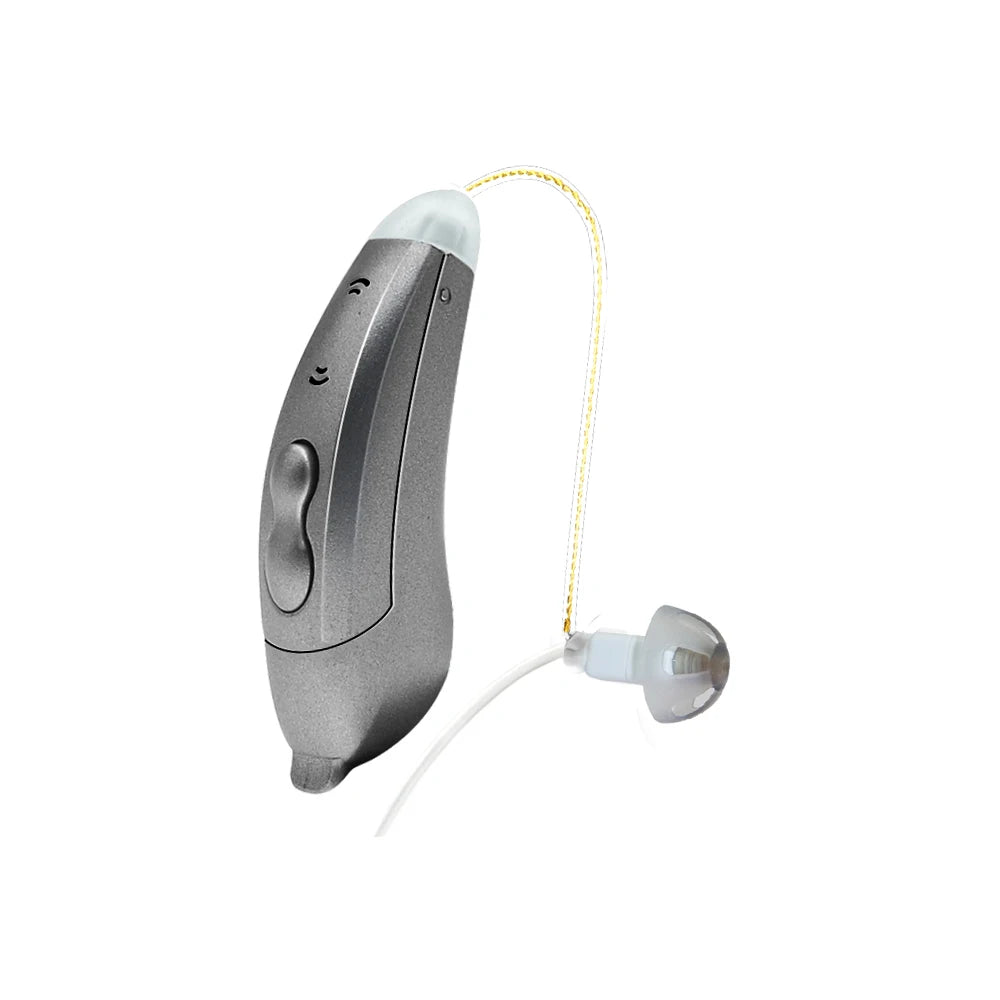 IncenSonic SF101 Digital Hearing Aids with Bluetooth and Mobile App Support SF101-Graphitegrey-L