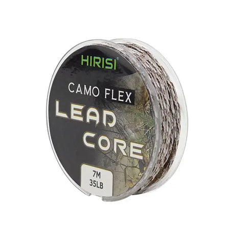 ThirtyFiveLb 7M Leadcore Carp Fishing Braided Line Hair Rigs Camo Brown