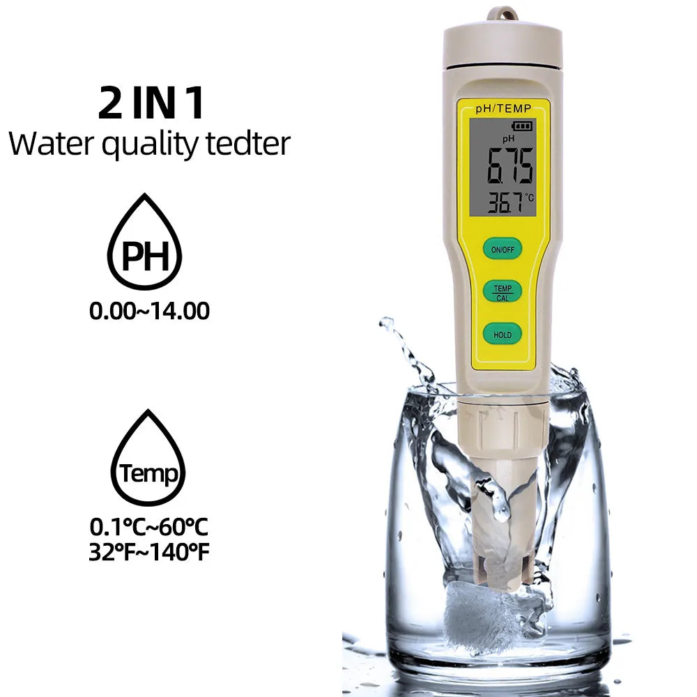 Waterproof PH TDS EC Meter &ndash; All In One Water Tester Type3