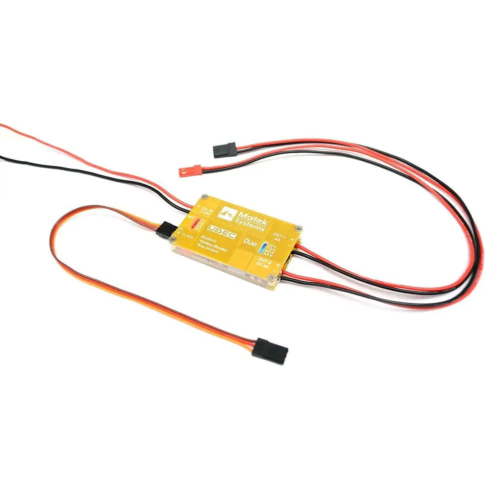 Matek System UBEC DUO 4A 5V~12V & 5V For RC Quadcopter RC Airplane RC Multicopter UBEC Power Model by InterCyprus Trading Ltd