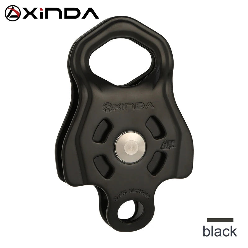 XINDA H-PU02 Pulley - High Strength 36kN Breaking Load Black