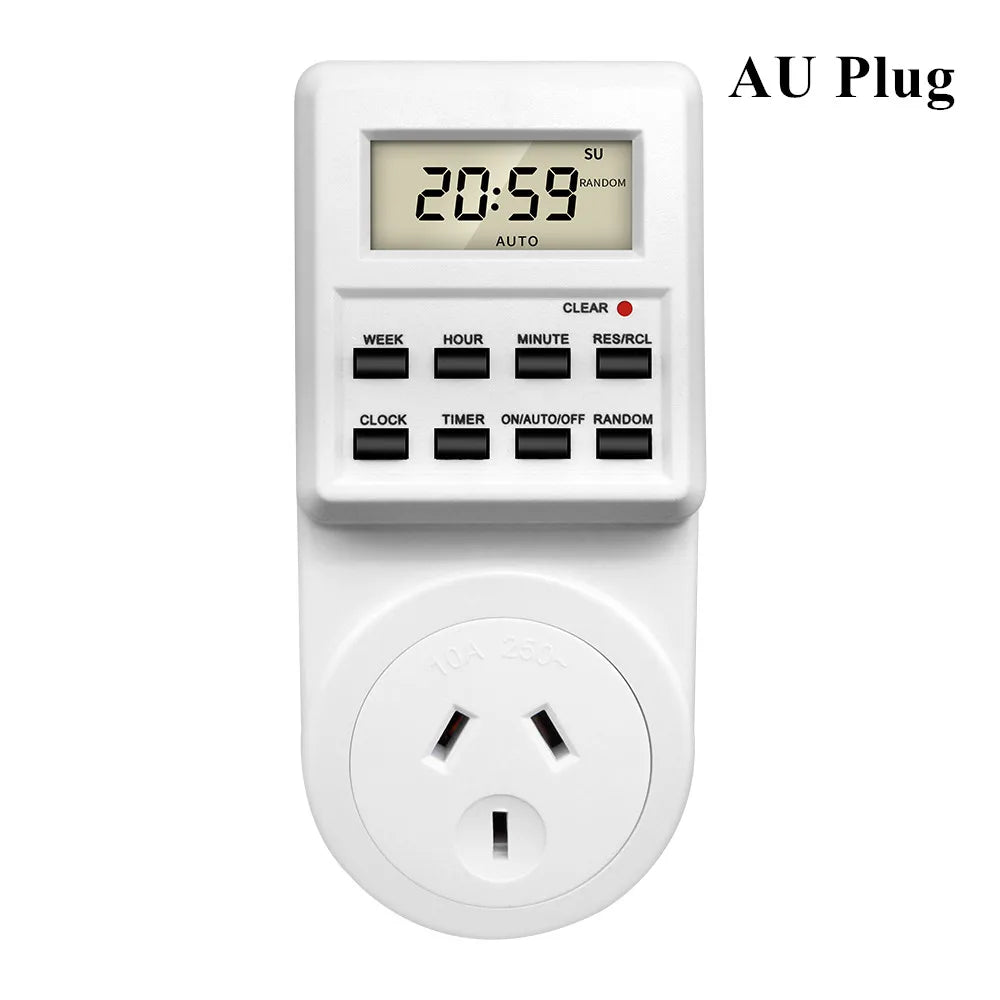 TM03 Digital Timer Socket - 24H Programmable Outlet AU Plug