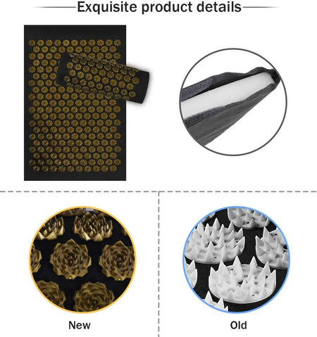 Kuznetsovs Applicator &ndash; Nonslip Acupressure Cushion Massager