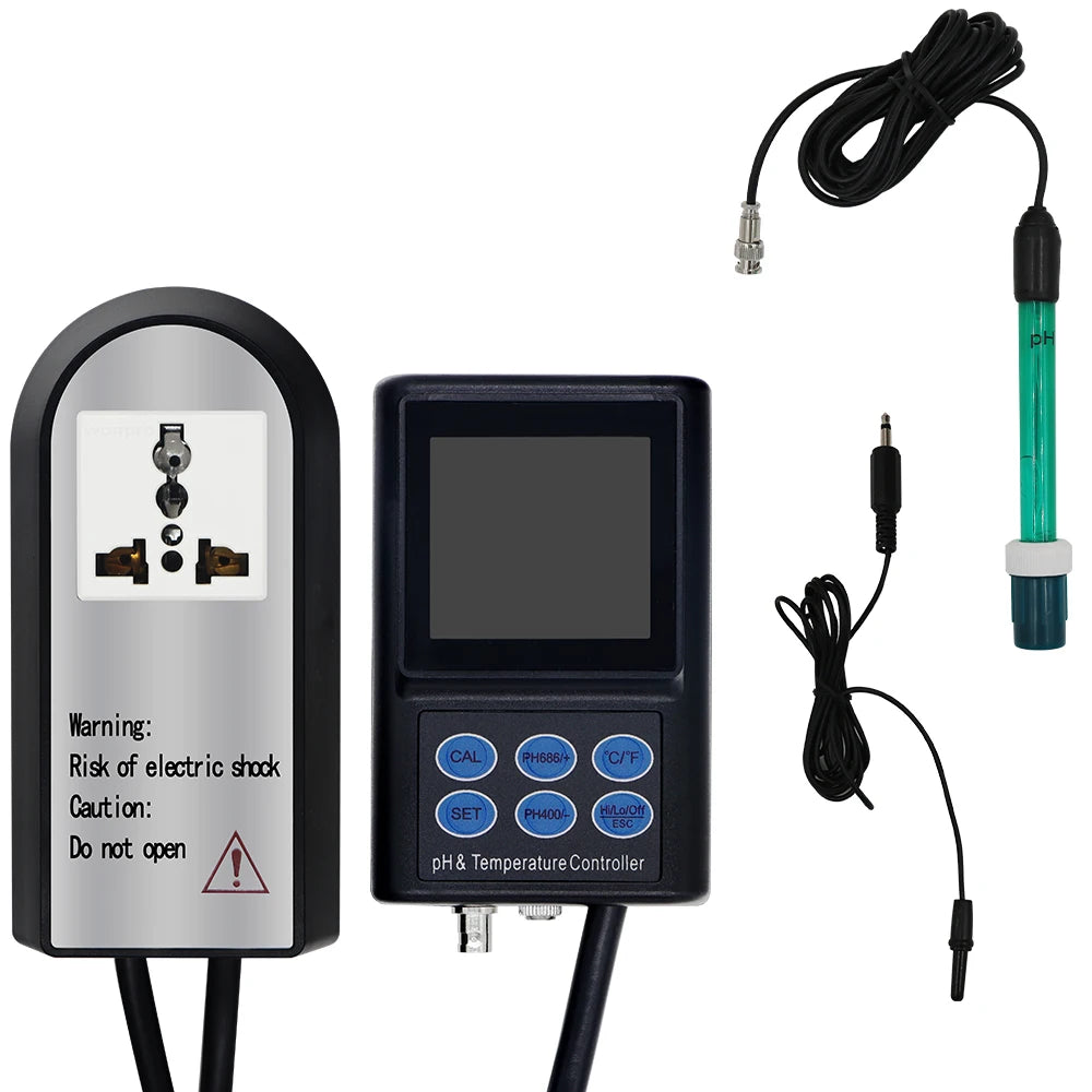 PH-221 pH Temperature Controller &ndash; pH And Temp Tester