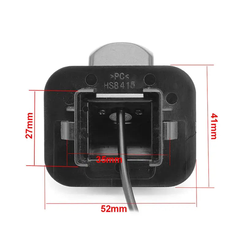 Intelligent Dynamic Trajectory Tracks Line Rear View Camera Backup Reverse Parking Camera For Mazda CX-3 Mazda CX3 2015-2017 by InterCyprus Trading Ltd