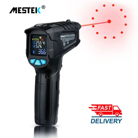 Mestek IR01D Infrared Thermometer With Adjustable Emissivity
