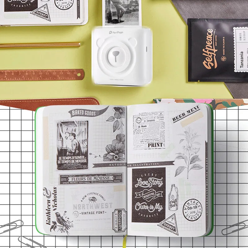 Peripage A6 Pocket Printer 203dpi &ndash; Bluetooth Thermal Print